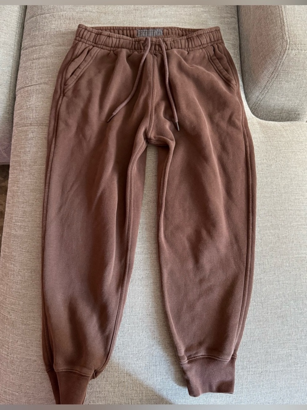 Abercrombie & Fitch Brown Essential Joggers